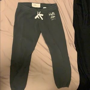 Gray Hollister crop pants